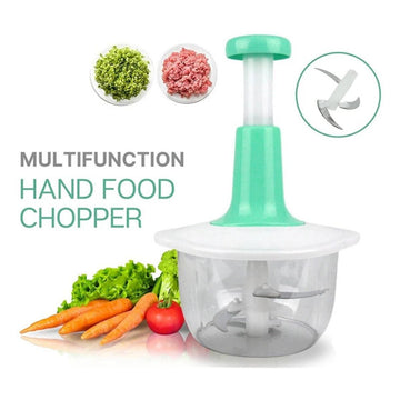 Push Chopper | Hand Press Manual Push Chopper For Kitchen Use | Food Chopper Multipurpose 1.5L