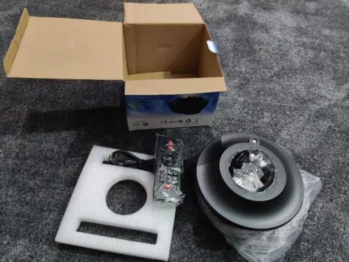 Ocean Wave & Star Sky Night Lamp With Bluetooth Speaker | USB Starry Projector Light