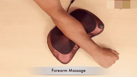 Electric Massager Pillow with Heating Function For Pain Relief and Neck / Back Relaxation
